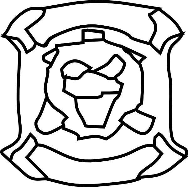 Tiger FaceRough Draft clip art Free Vector