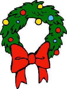 Free Christmas Wreath Clipart - Public Domain Christmas clip art ...