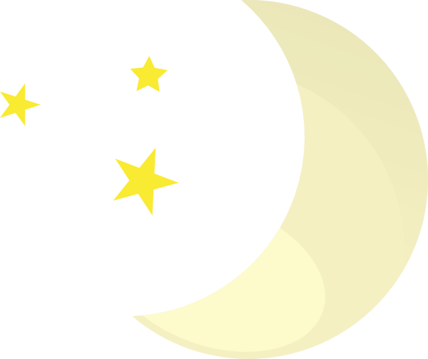 Moon And Stars Clip Art