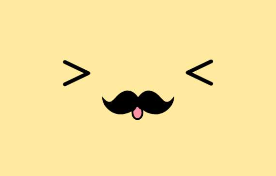 35 Awesome Cute Girly Mustache Wallpapers - 7te.org