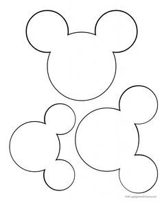 Mickey Mouse Head | Pattern Paper ...