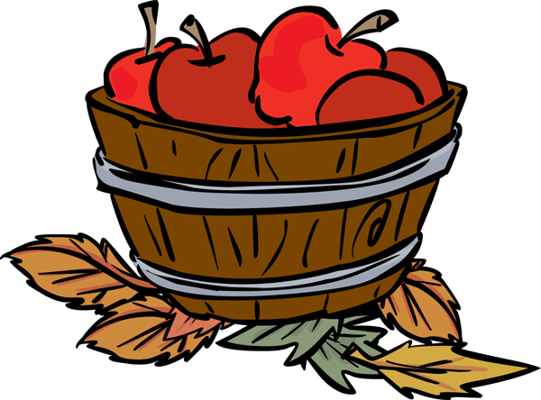 Apple Basket Clipart