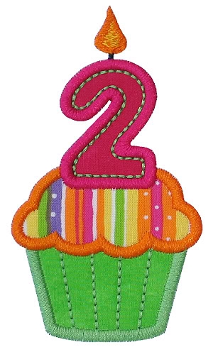 Happy 2nd Birthday Clipart