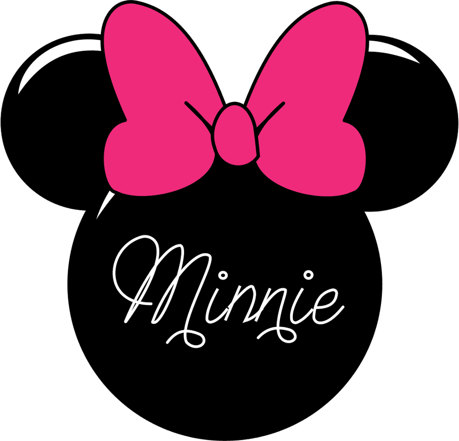 Minnie Mouse Silhouette Clipart