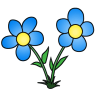 Flower cartoon picture