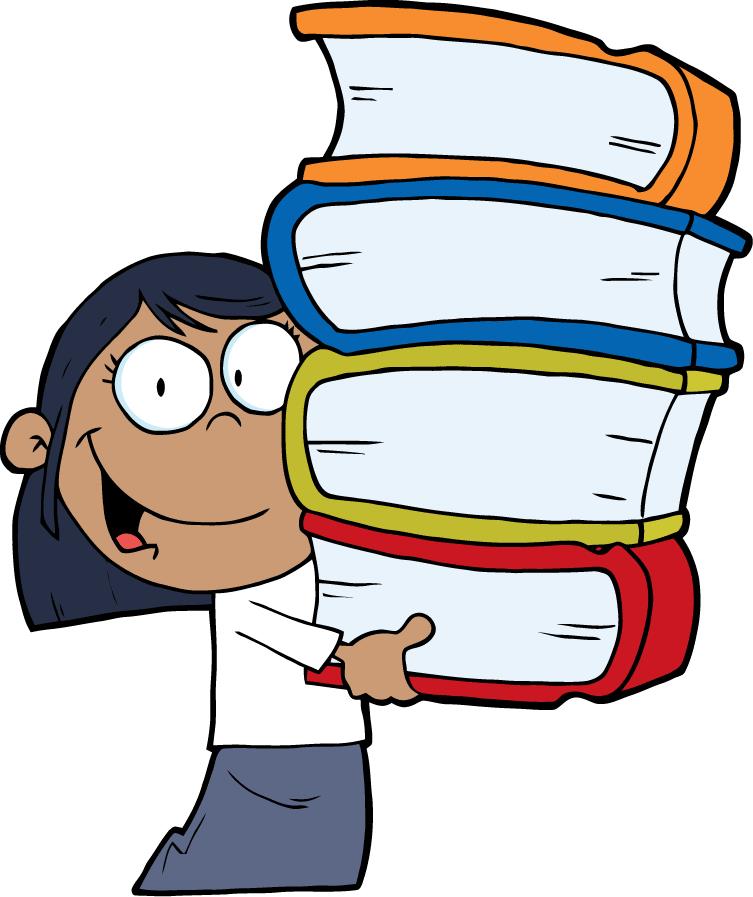library books clip art – Clipart Free Download
