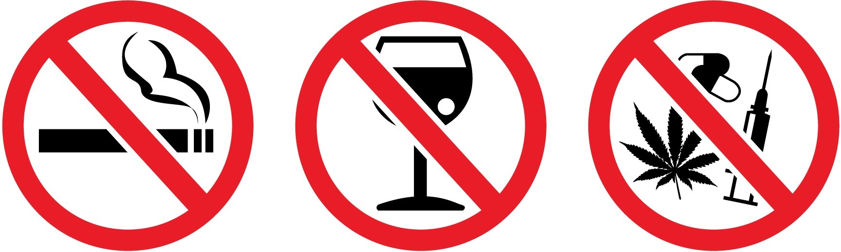 No Drugs Or Alcohol Clipart