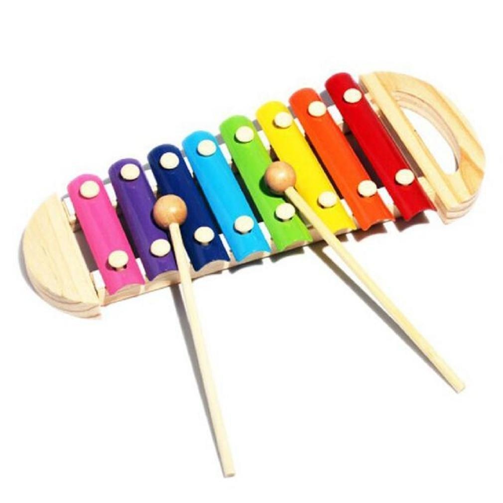 YIWULA Musical Toys Xylophone Wisdom Development Wooden Instrument ...