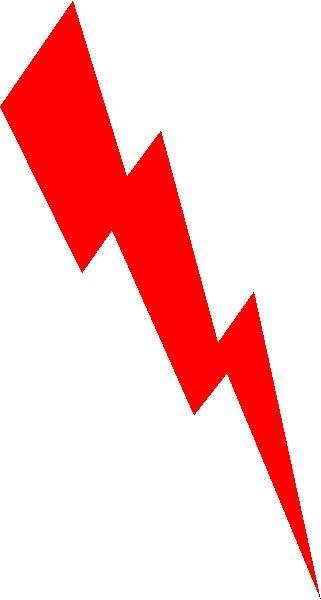Lightning Icon Red Red Lightning Bolt Icon