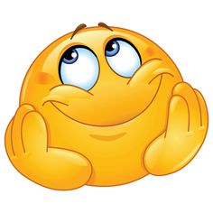 Very happy face clipart in love