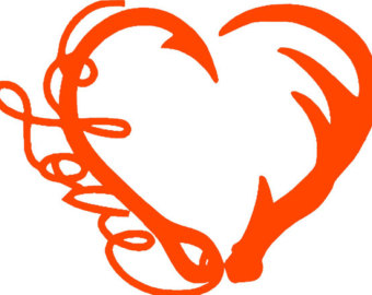 hook deer heart – Etsy