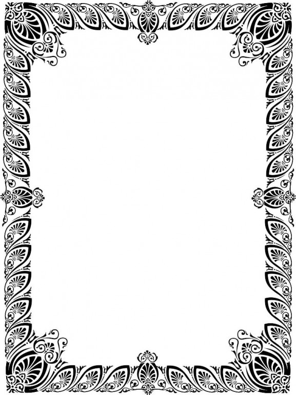 Download file desain frame border berformat vectorMasbadar.com