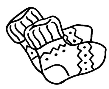 Clothes Coloring Pages