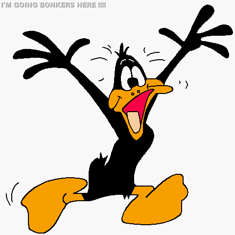 Going crazy clipart