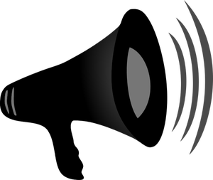 203 free clipart megaphone announcement | Public domain vectors