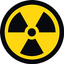 Nuclear Warning Sign Symbol - ClipArt Best