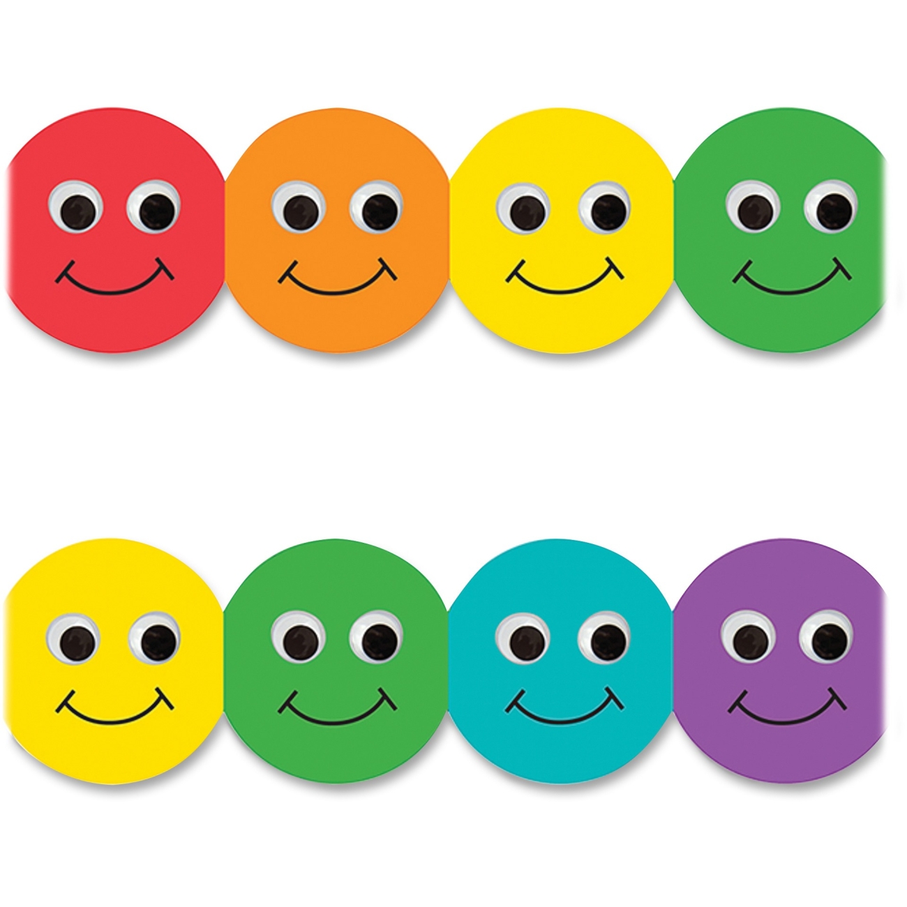 Hygloss 33610 Smiley Face Design Border Strips 12 Smiley Face ...