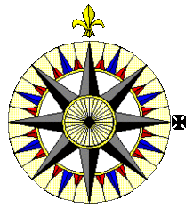 Fancy Compass Rose Clipart - Free to use Clip Art Resource