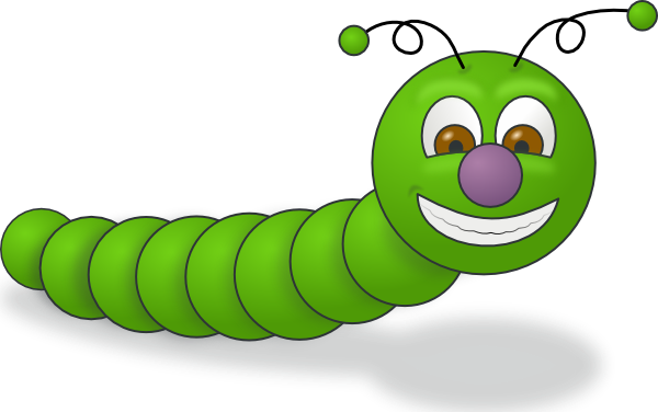 Clipart worms cartoon