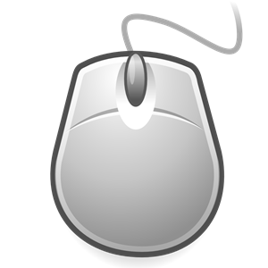 Mouse In Computer Clipart