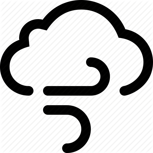 Breeze, breezy, cloud, cloudy, weather, wind, windy icon | Icon ...