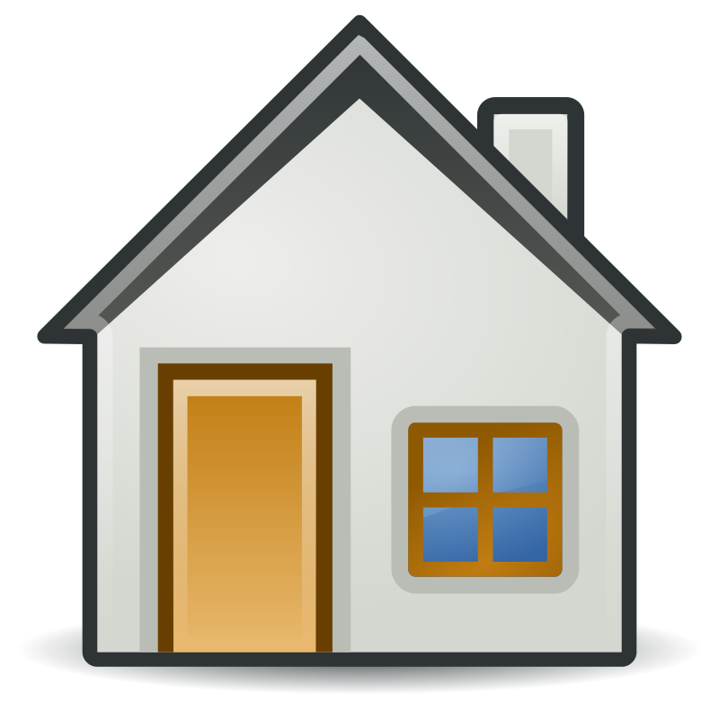 Clipart of a simple house
