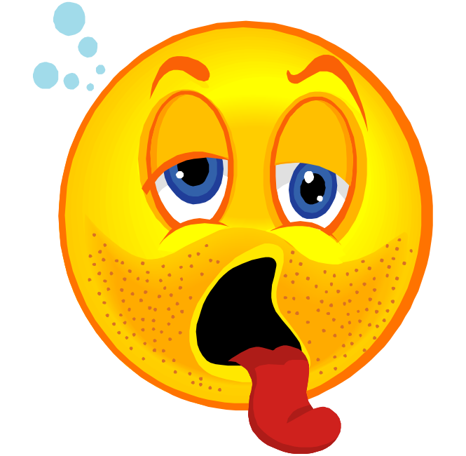 Exhausted Face Clipart