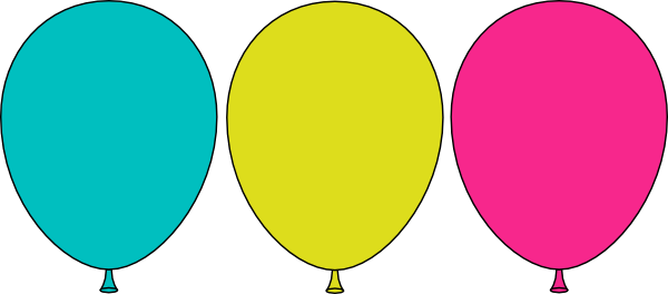 balloon outline clip art http - Free Clipart Images
