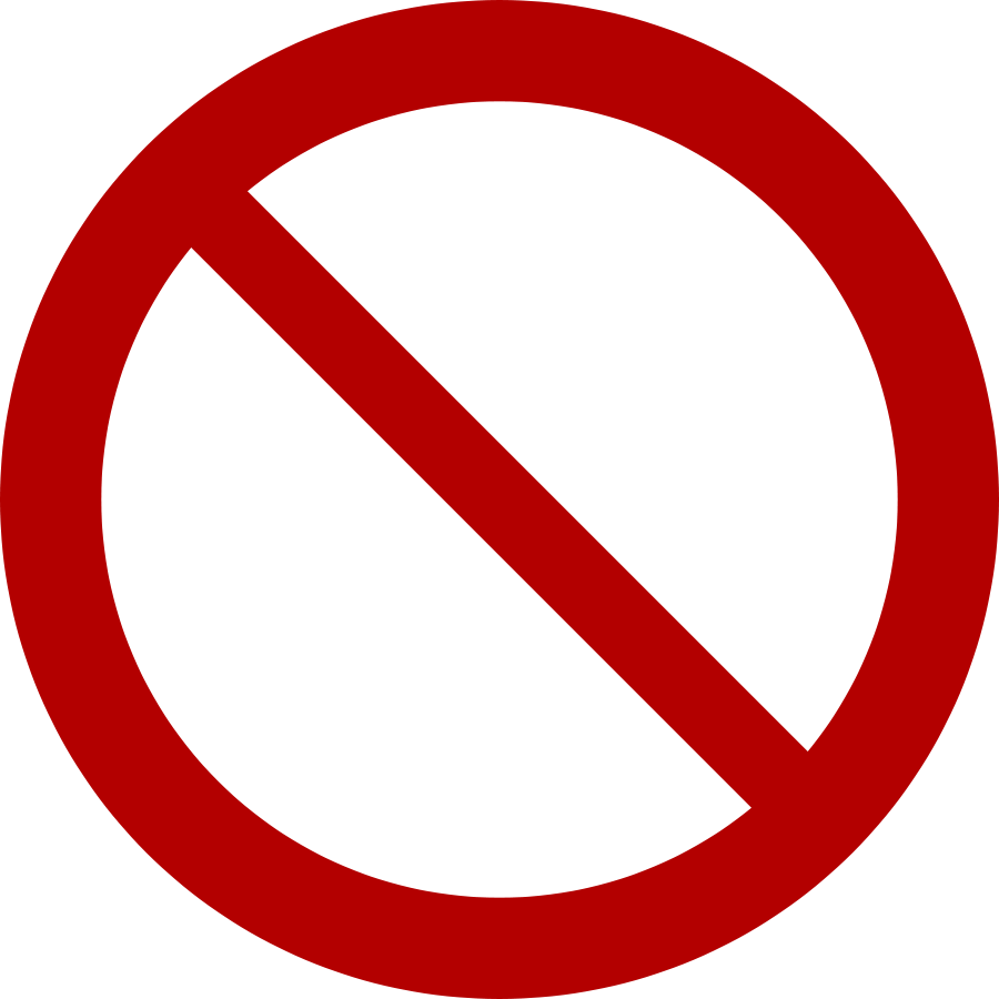 Red x clipart png