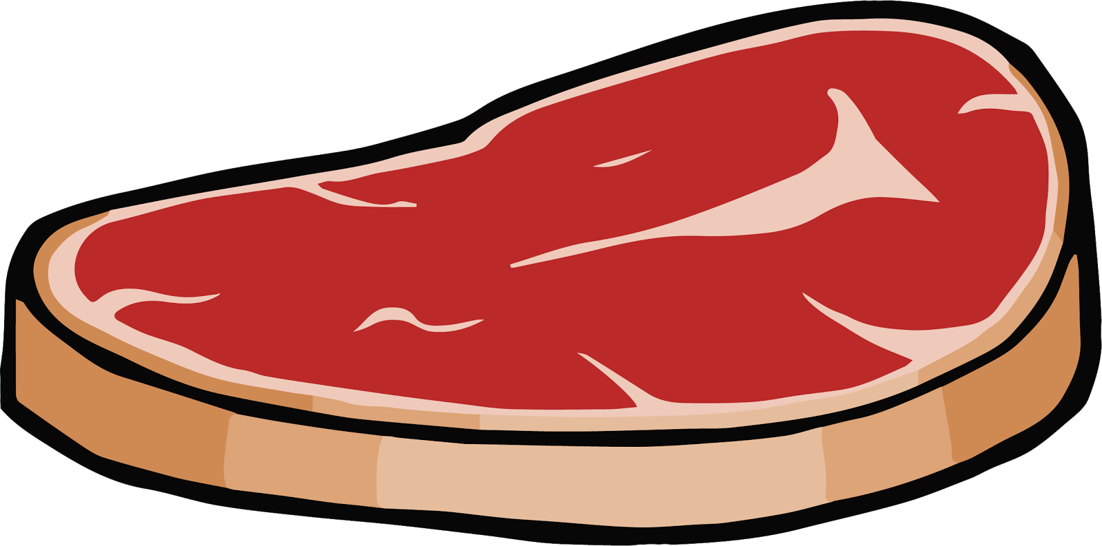 Clip Art Of Cartoon Meat Clipart