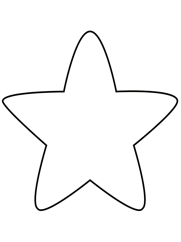Best Photos of Star Shape Outline - Black Star Outline, Star ...