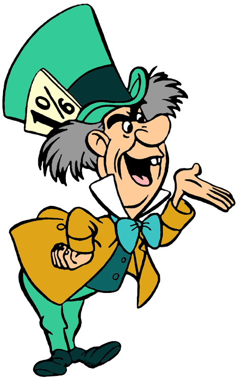 March Hare and Mad Hatter Clip Art Images | Disney Clip Art Galore