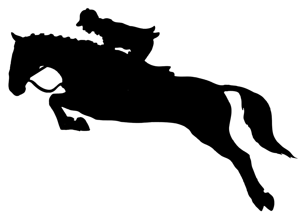 Jumping horse clipart