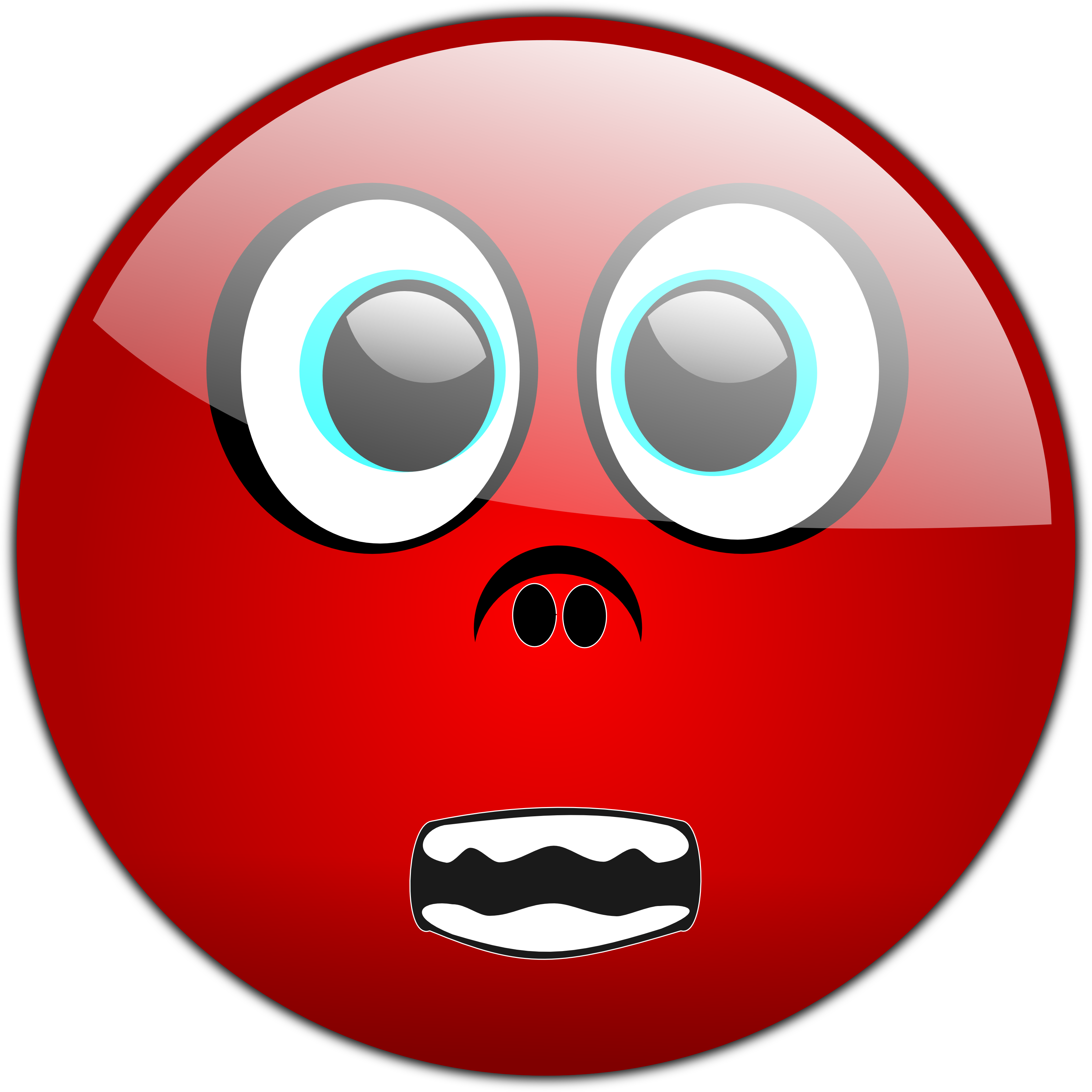 Scary Smiley Face Clipart