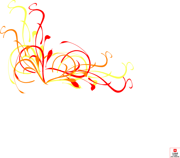 Red Yellow Orange Swirl Clip Art - vector clip art ...