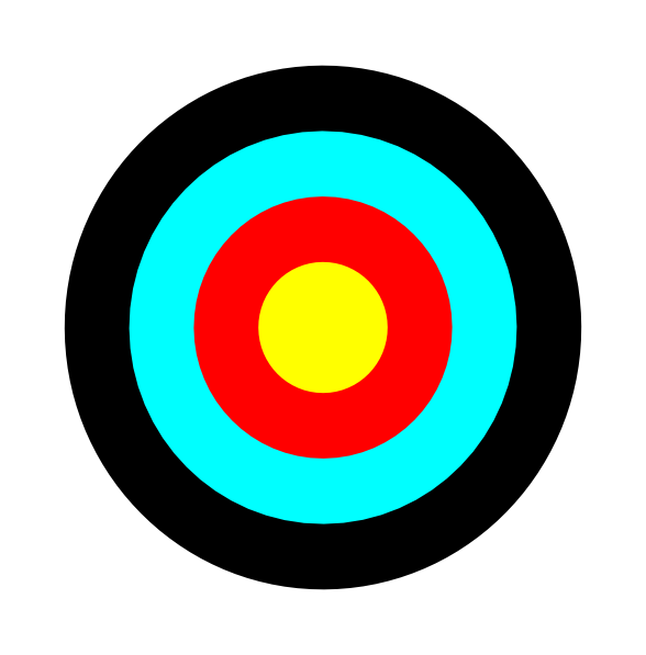 Dart board clip art