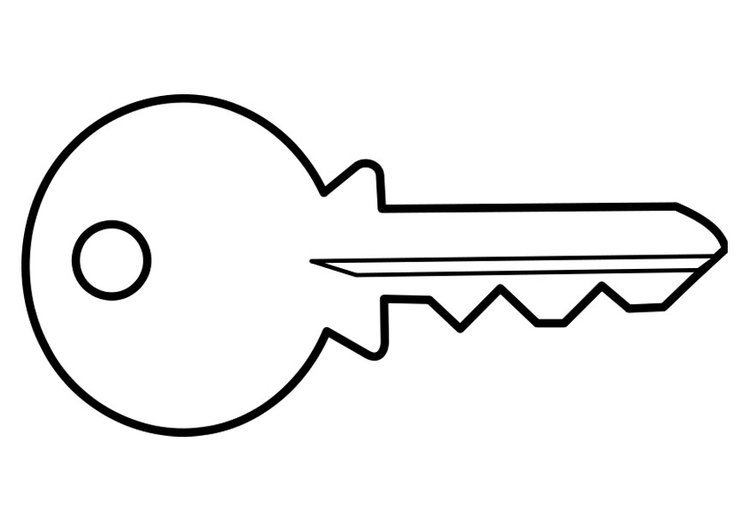 Key Coloring Sheets - ClipArt Best