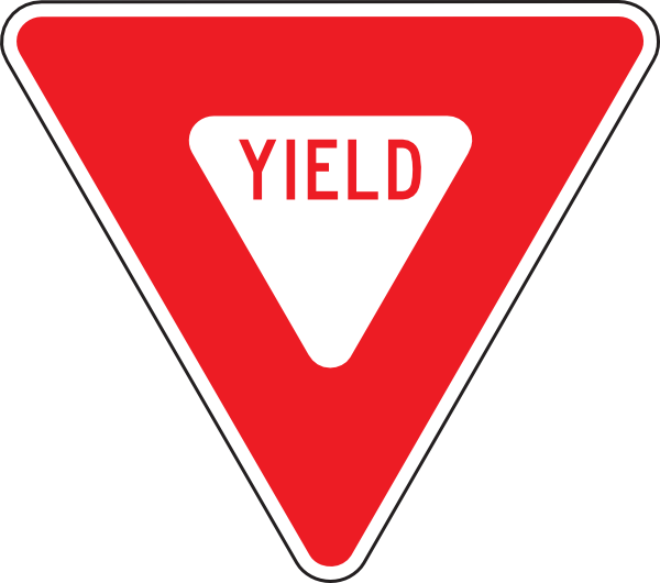 Coloring Pages Yield Sign Coloring Pages Printable
