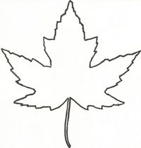 Best Photos of Large Fall Leaf Template - Fall Leaves Template ...
