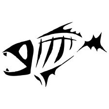 Fish Bones Decal