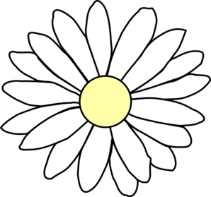 Daisy clip art - vector clip art online, royalty free & public domain