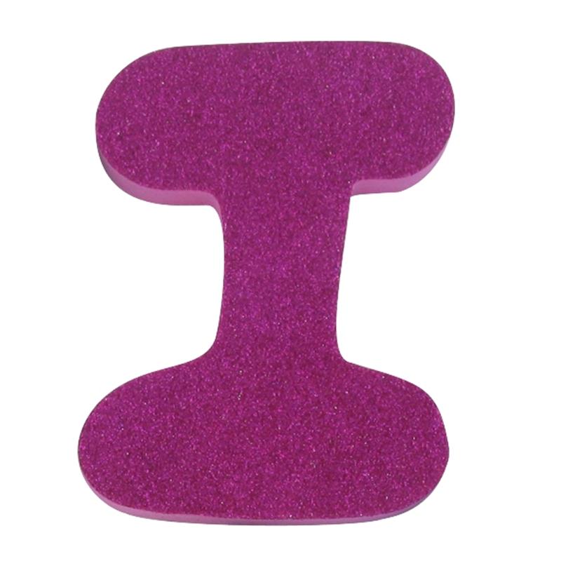 Hobbycraft Glitter Foam Letter I Pink | Hobbycraft