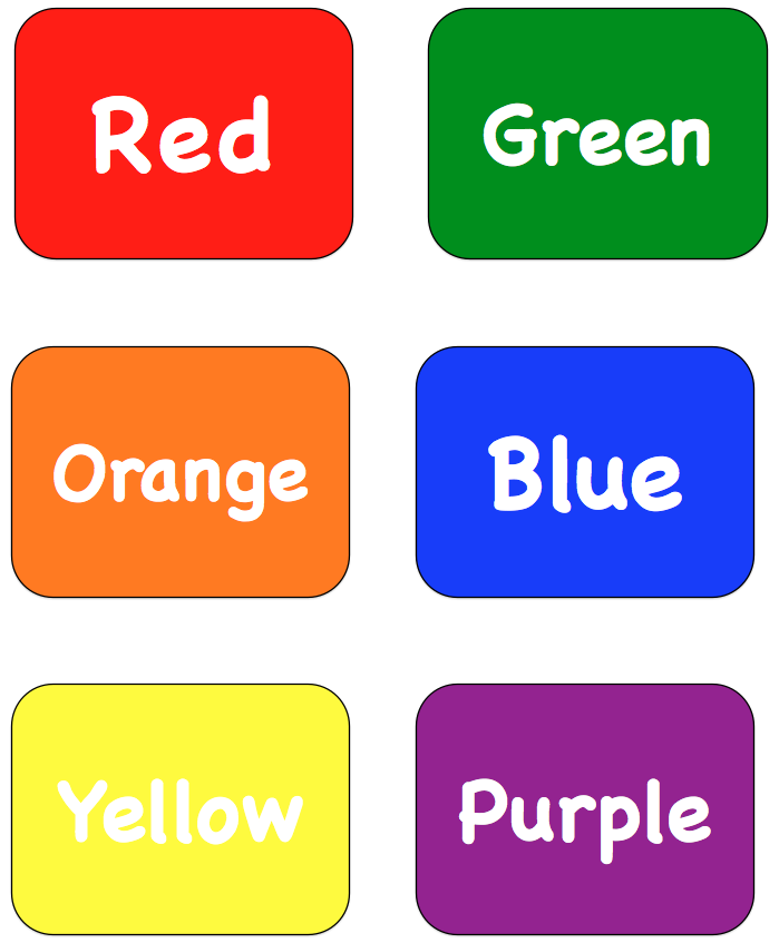 The Lesson Cloud: FREE LANGUAGE ARTS LESSON - “Color Words ...