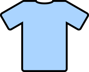Blue T-shirt Clipart
