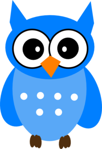 Blue Owl Clipart
