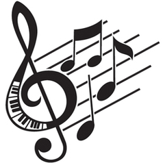 Treble Clef Peace Sign Tattoo Clipart - Free to use Clip Art Resource