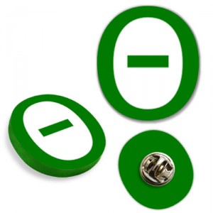 Promotional Earth Day Badge - Bongo