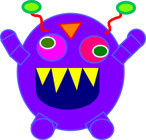 Monster Clip Art Cartoon - Free Clipart Images