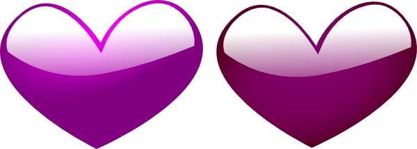 Purple Heart Clip Art - Tumundografico
