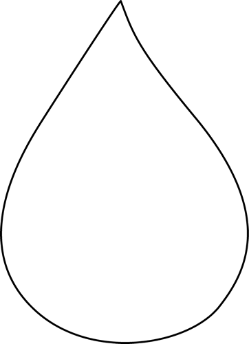 Raindrop stencil clipart free to use clip art resource image #40046